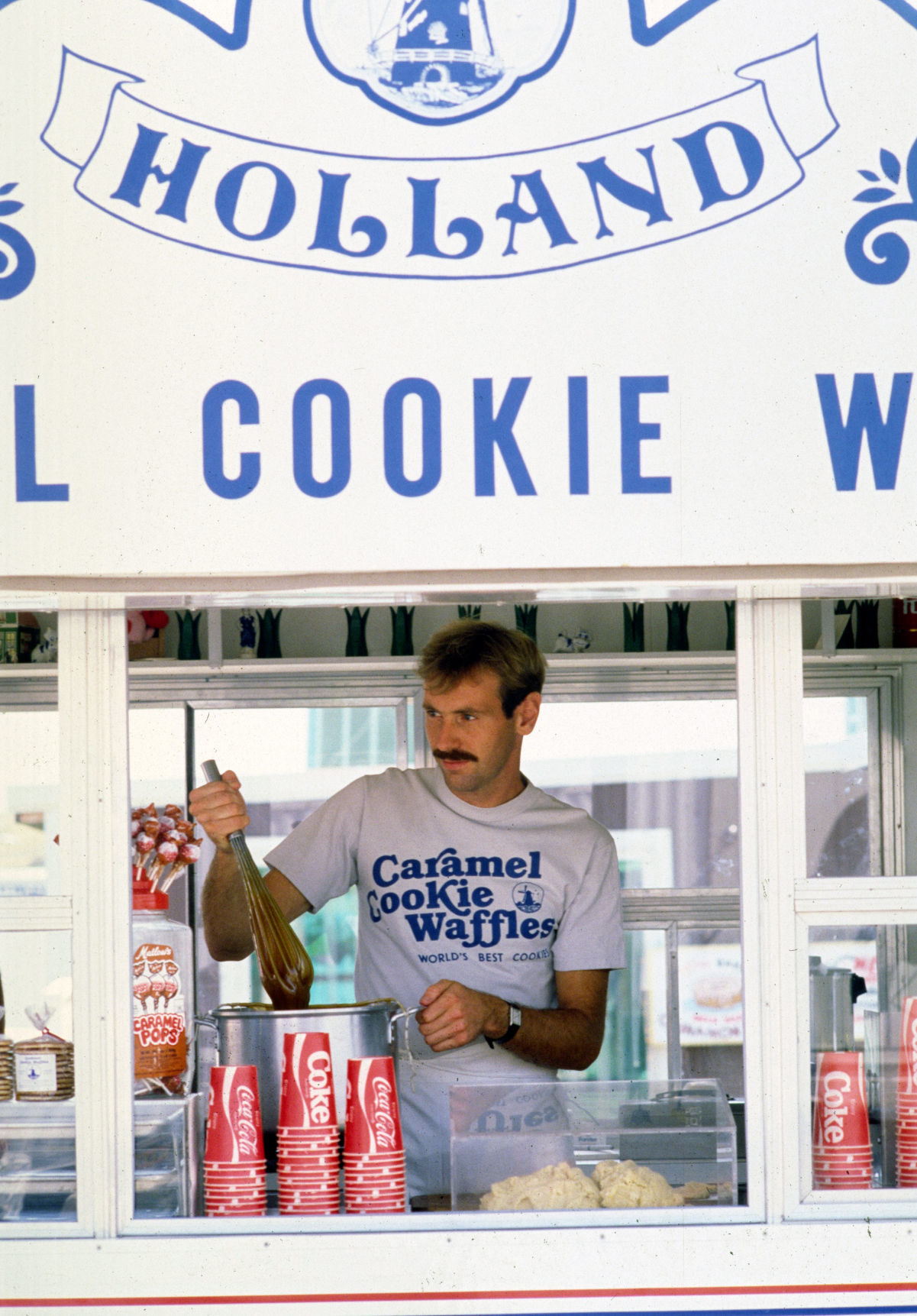 Caramel Cookie Waffles, 1987